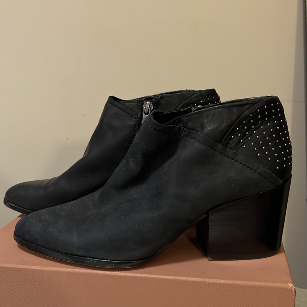 Leather Ankle Booties